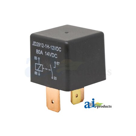 A & I Products Relay; 70 Amp W/ Resistor 4" x3" x0.5" A-AL207376